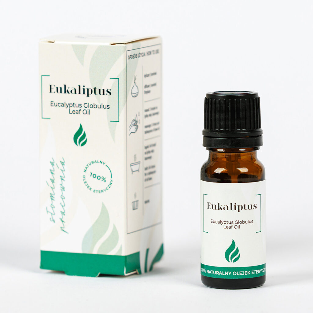 Olejek Eukaliptusowy 100% Eteryczny