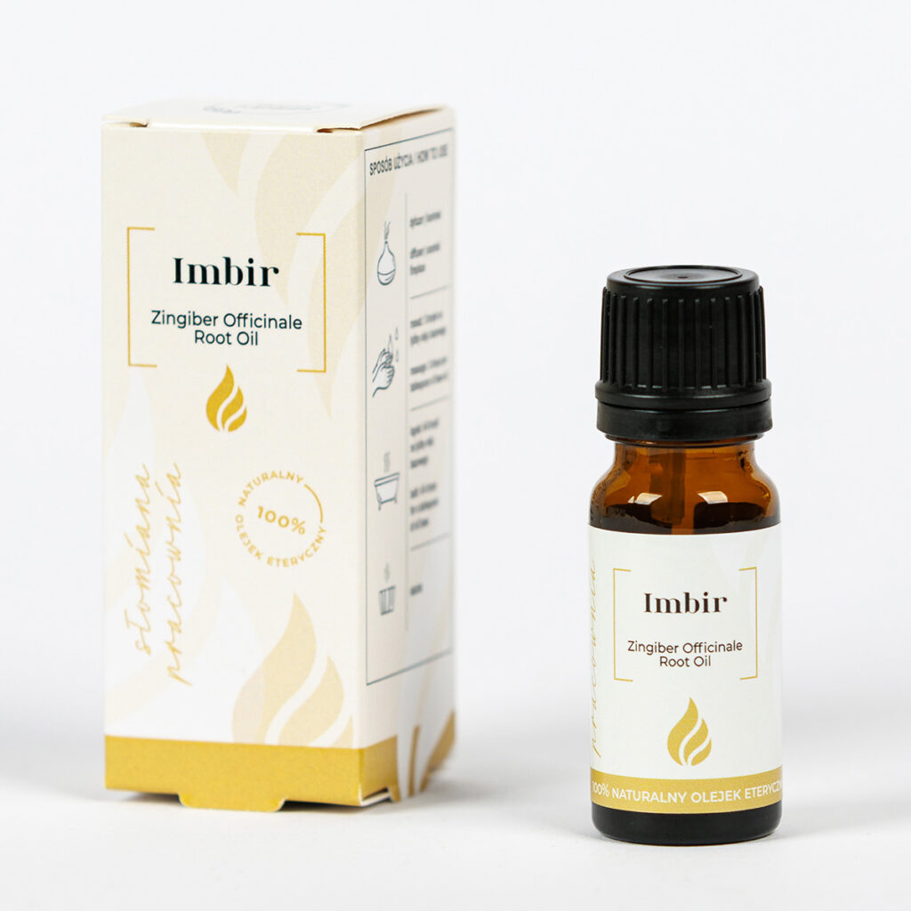Olejek Imbirowy 100% Eteryczny
