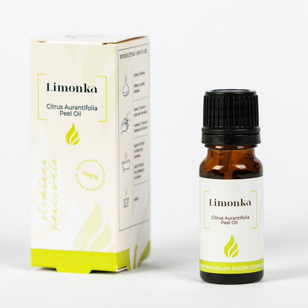 Olejek Limonkowy 100% Eteryczny